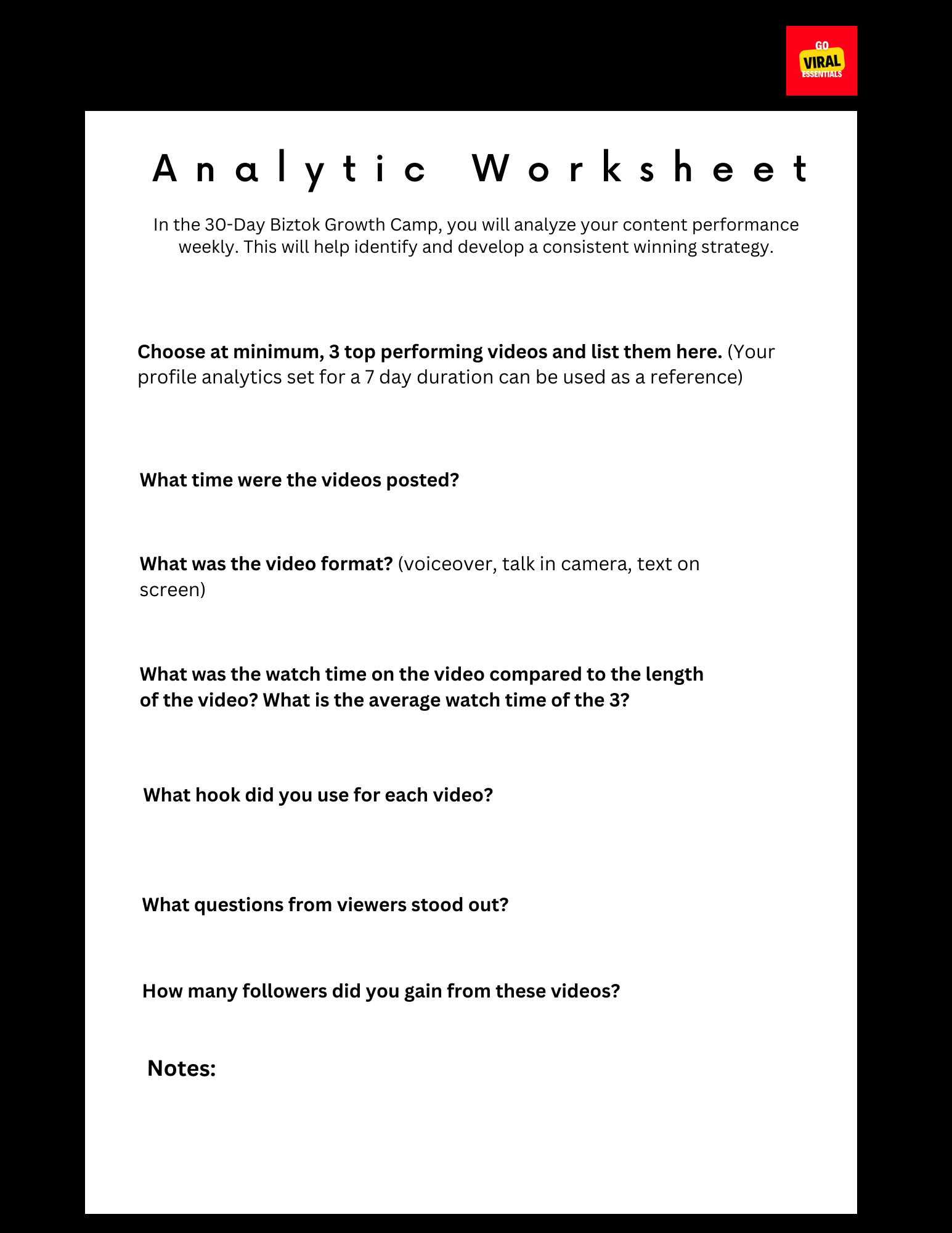 Content Analysis Worksheet